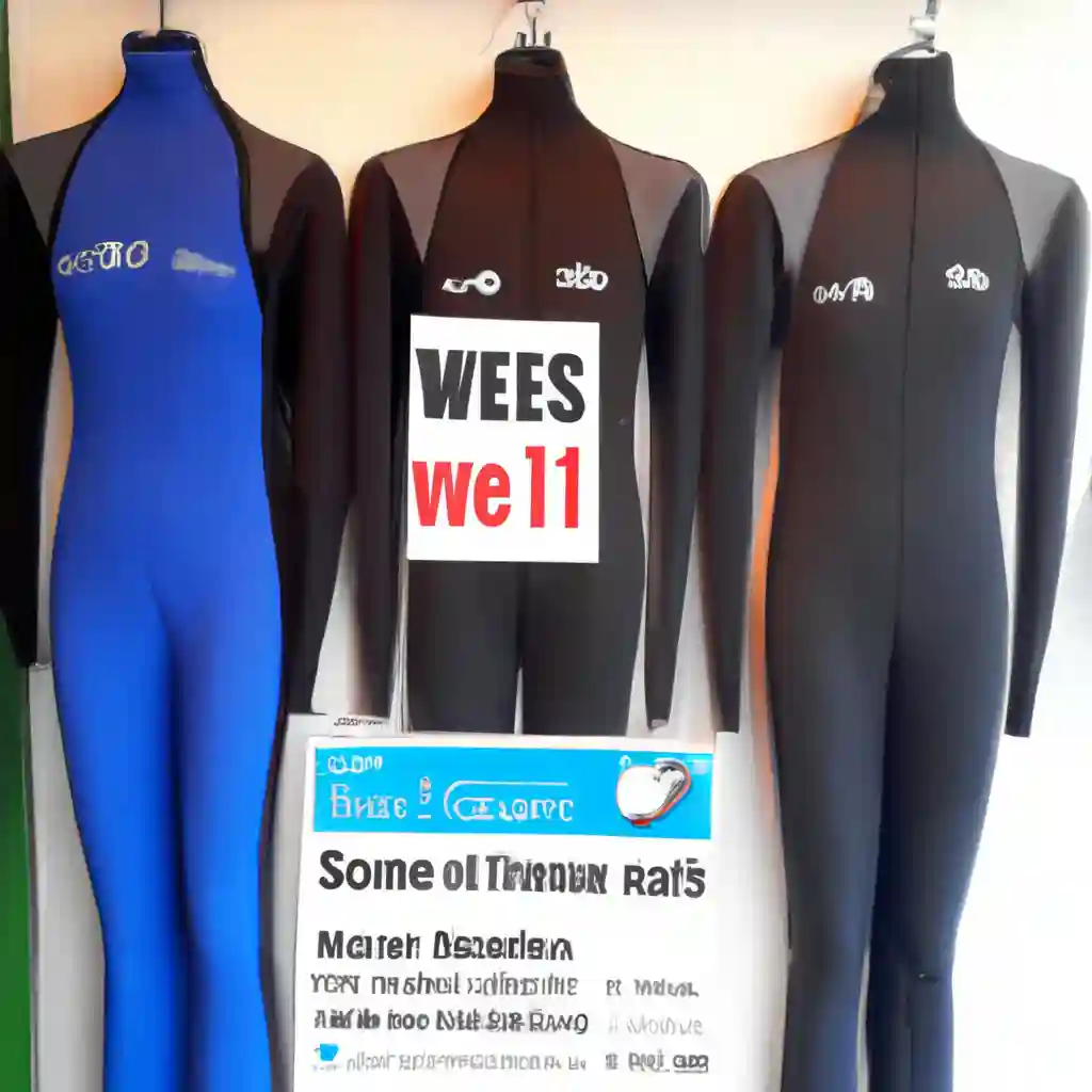 Verkoop van vrouwen 4mm wetsuits in Nederland